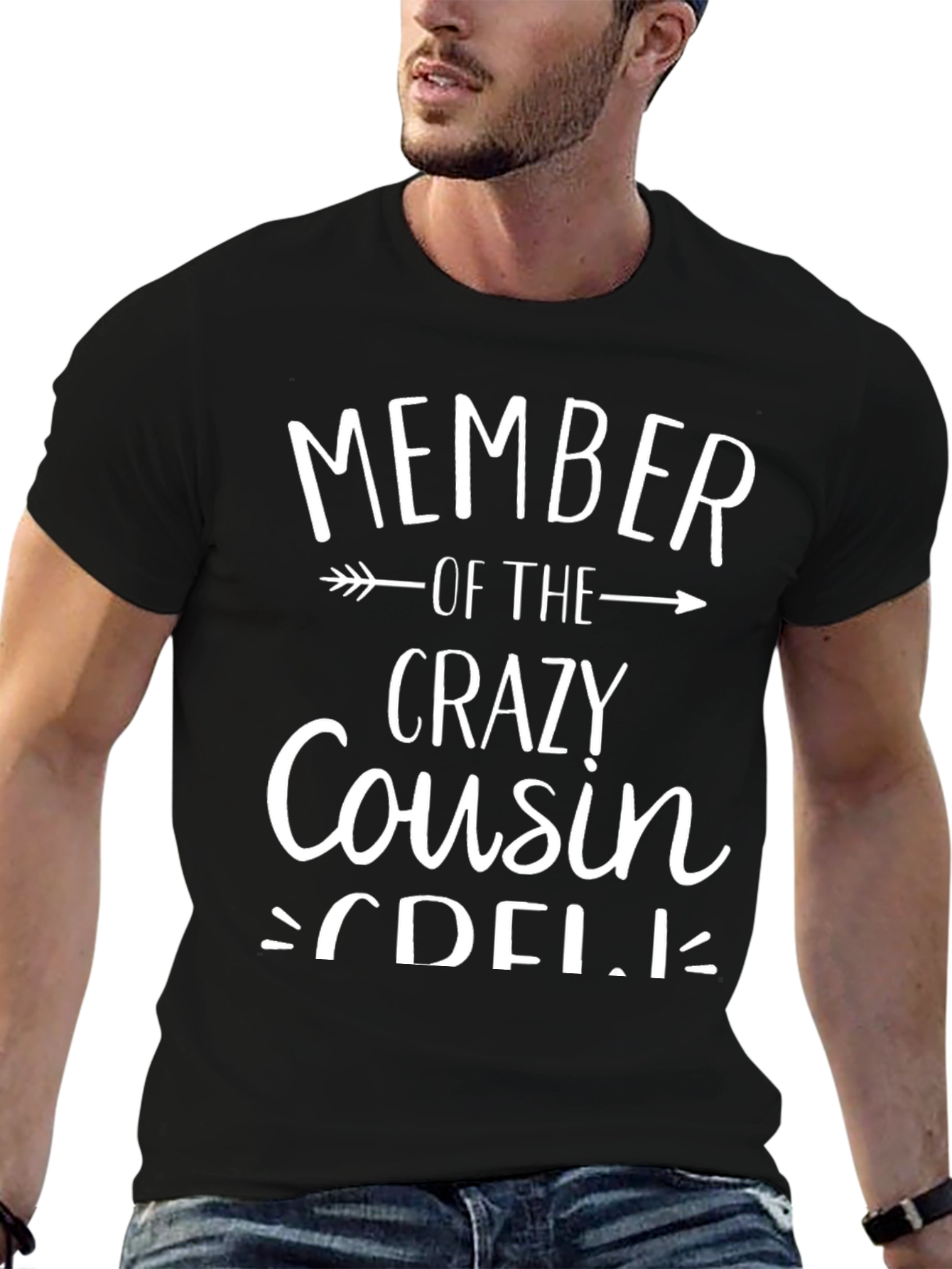 Crazy Cousin Crew T-Shirt - Funny Family Tee