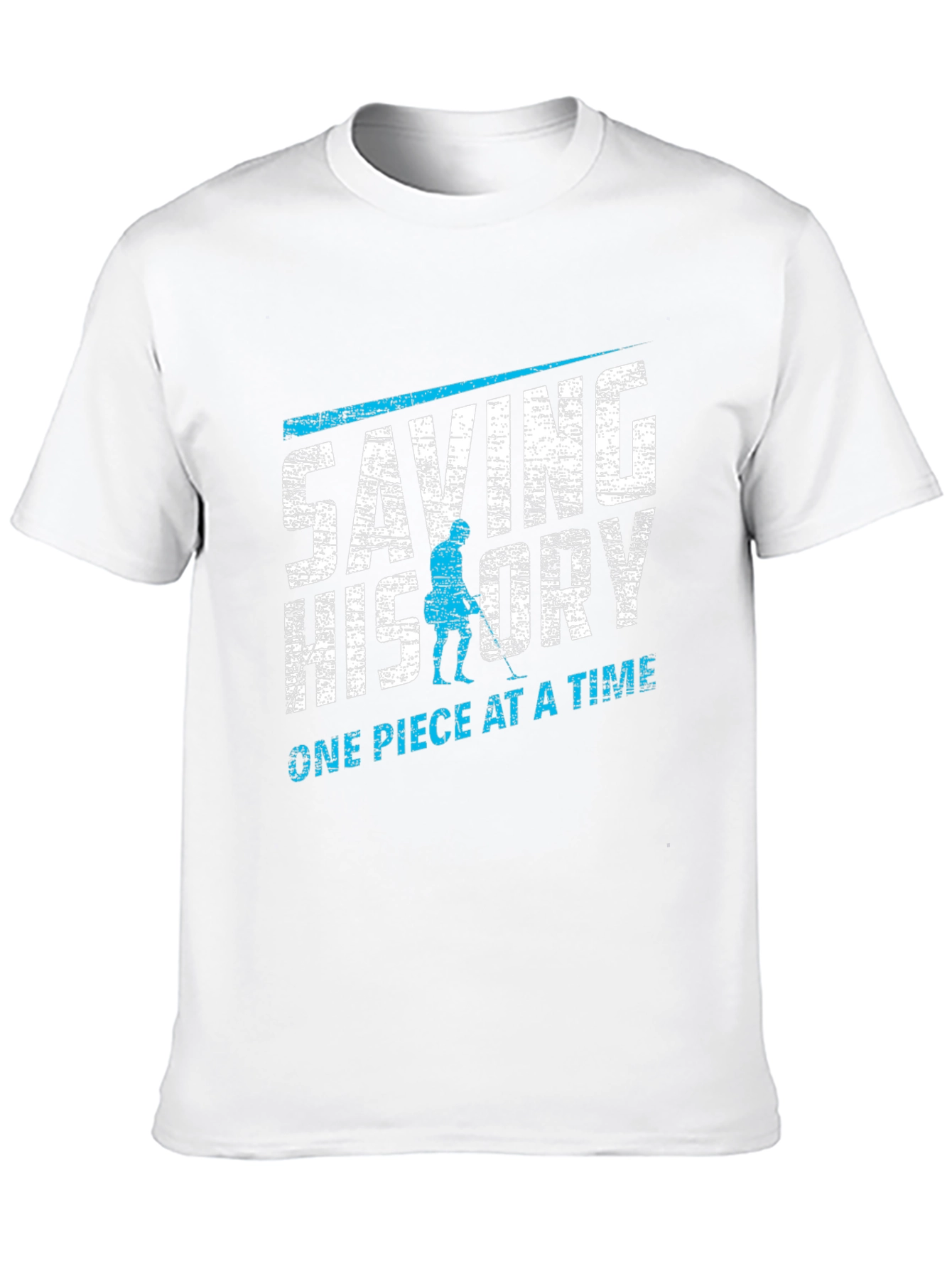Saving History T-Shirt - Metal Detecting Design