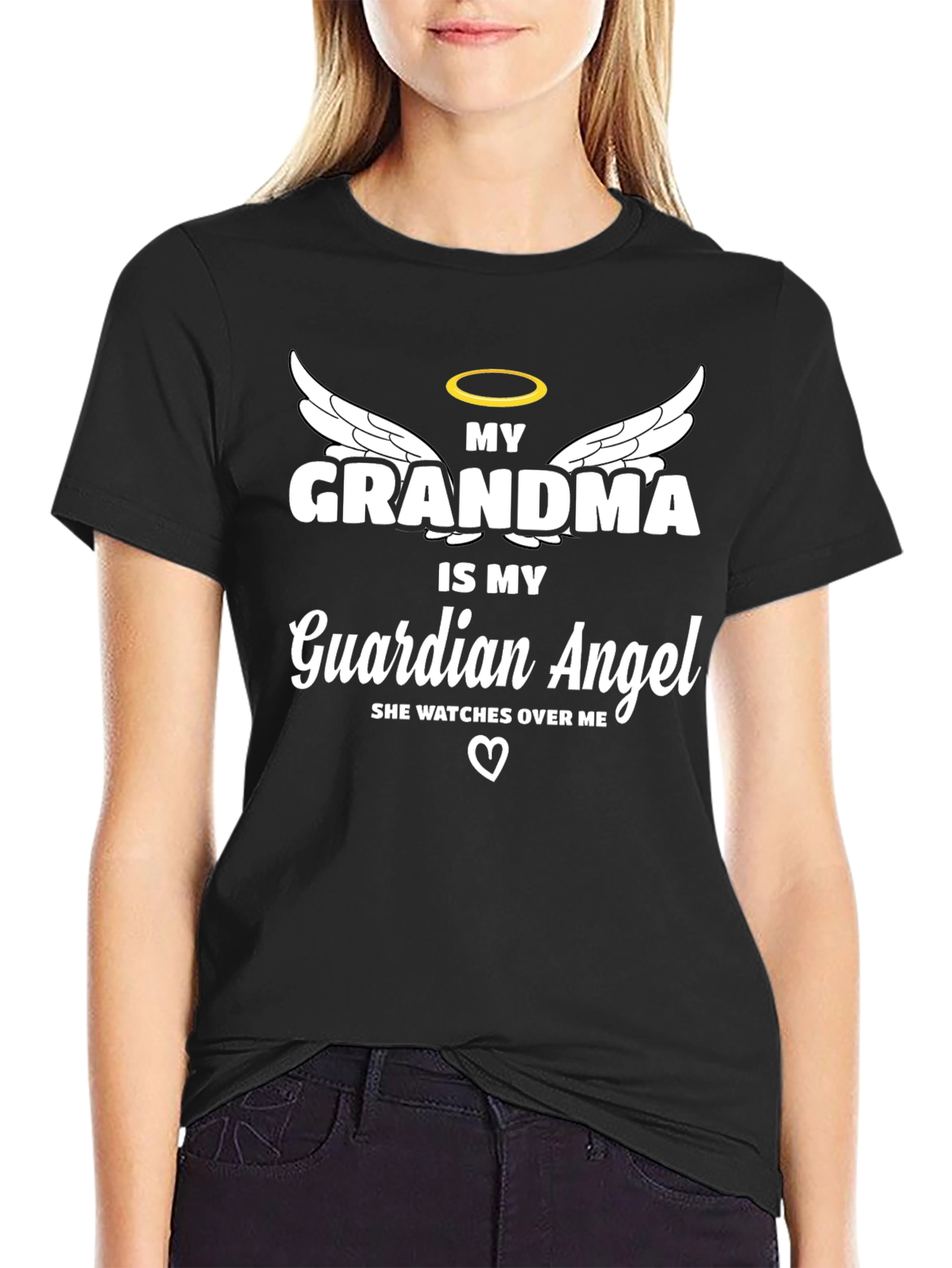 My Grandma is My Guardian Angel T-Shirt