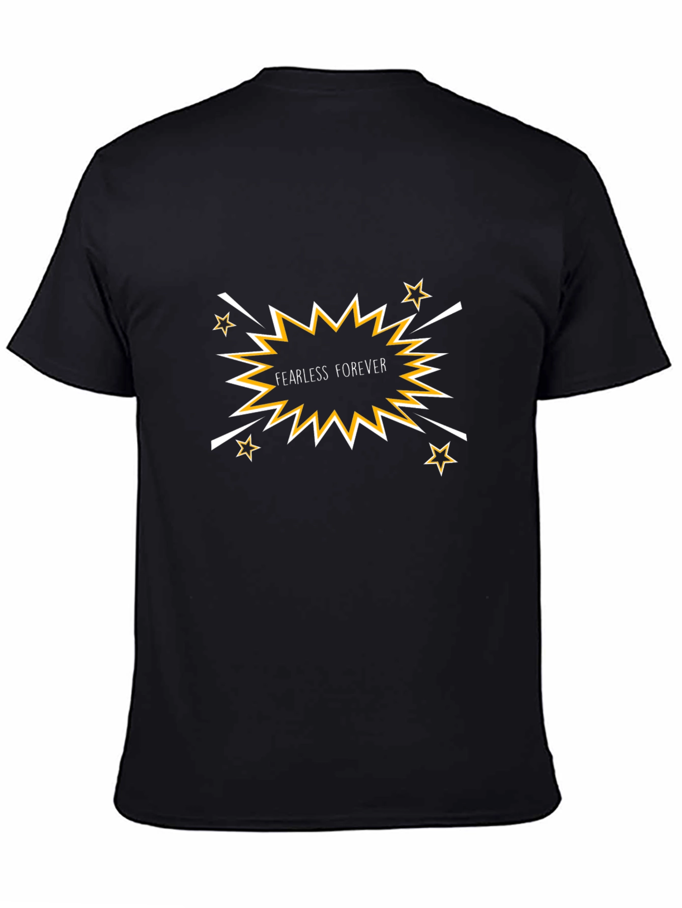 Fearless Forever Graphic Tee - Black