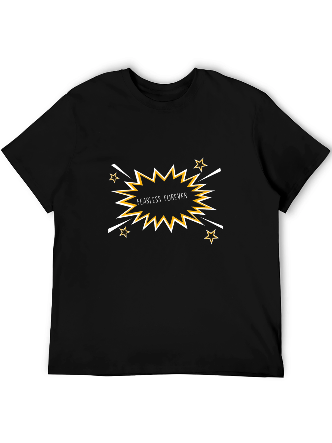 Fearless Forever Graphic Tee - Black