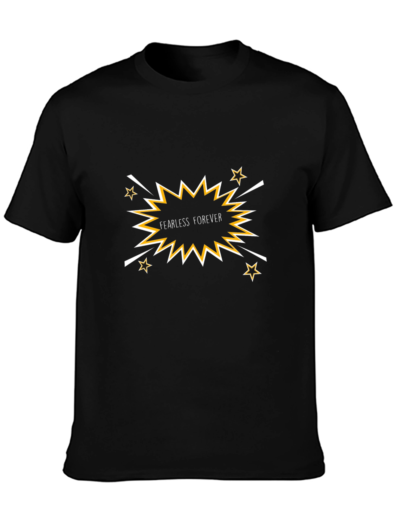 Fearless Forever Graphic Tee - Black