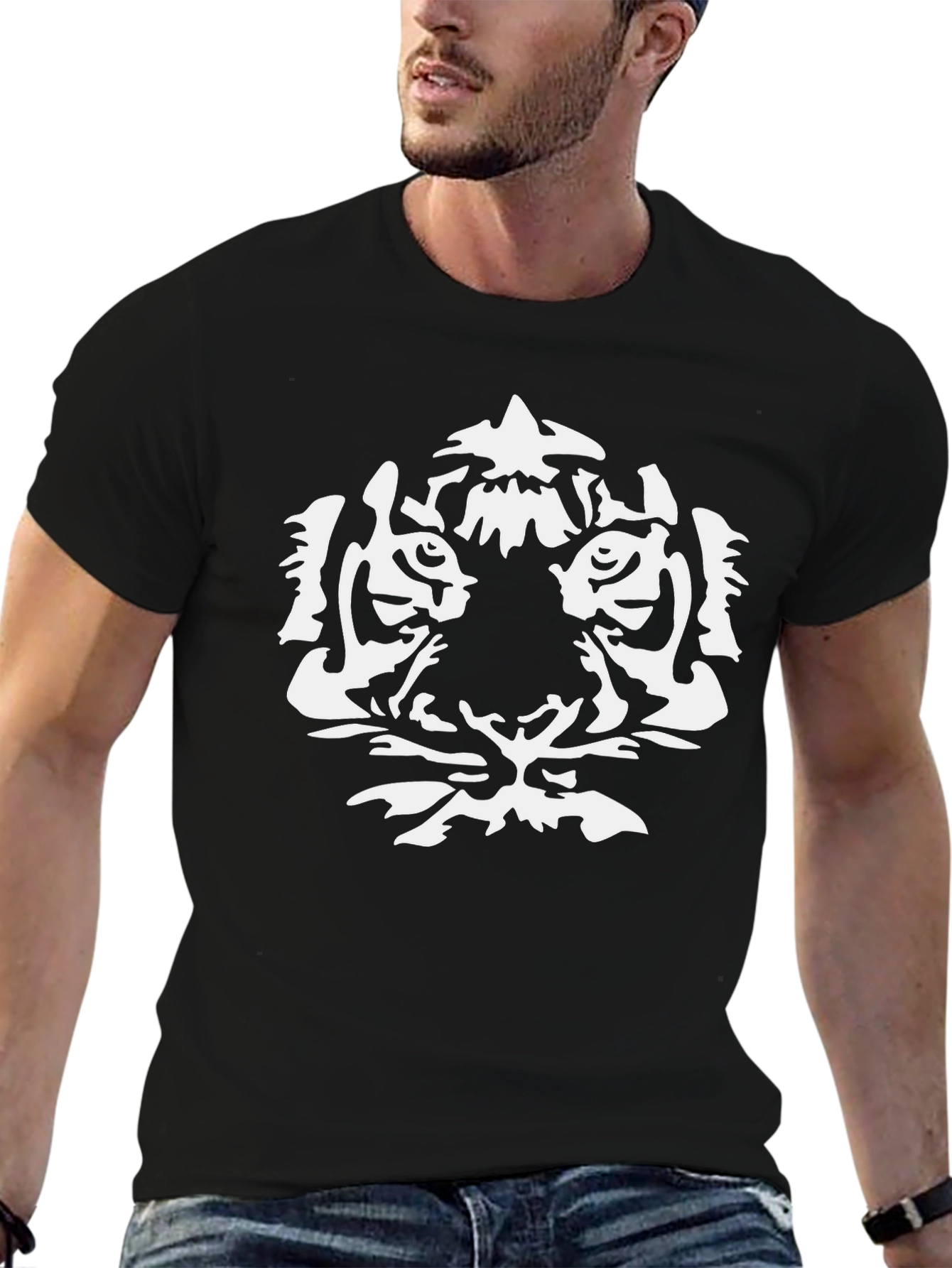 Black Tiger Graphic Tee