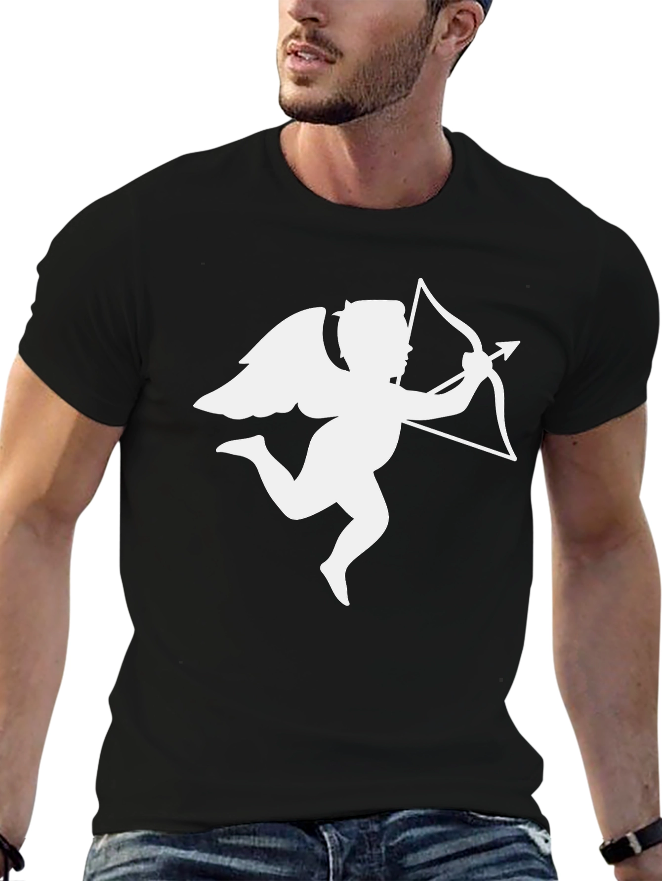 Cupid Graphic Tee - Archery Angel T-Shirt