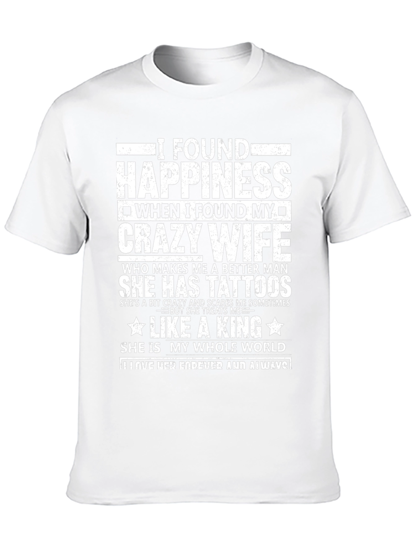 Husbands Crazy Wife T-Shirt