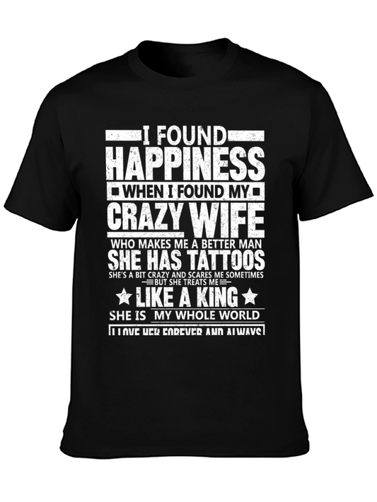 Husbands Crazy Wife T-Shirt