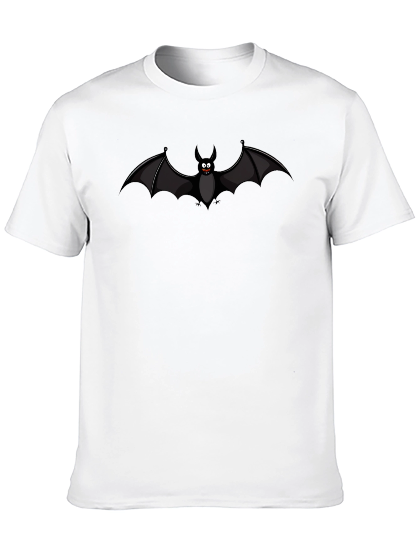 Spooky Bat Graphic Tee - Halloween Shirt