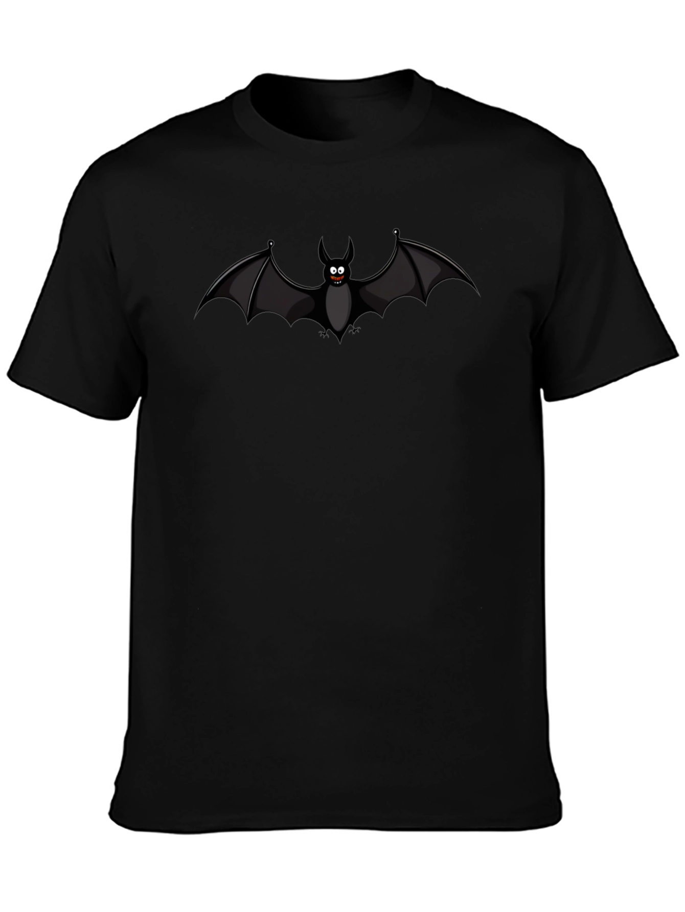 Spooky Bat Graphic Tee - Halloween Shirt
