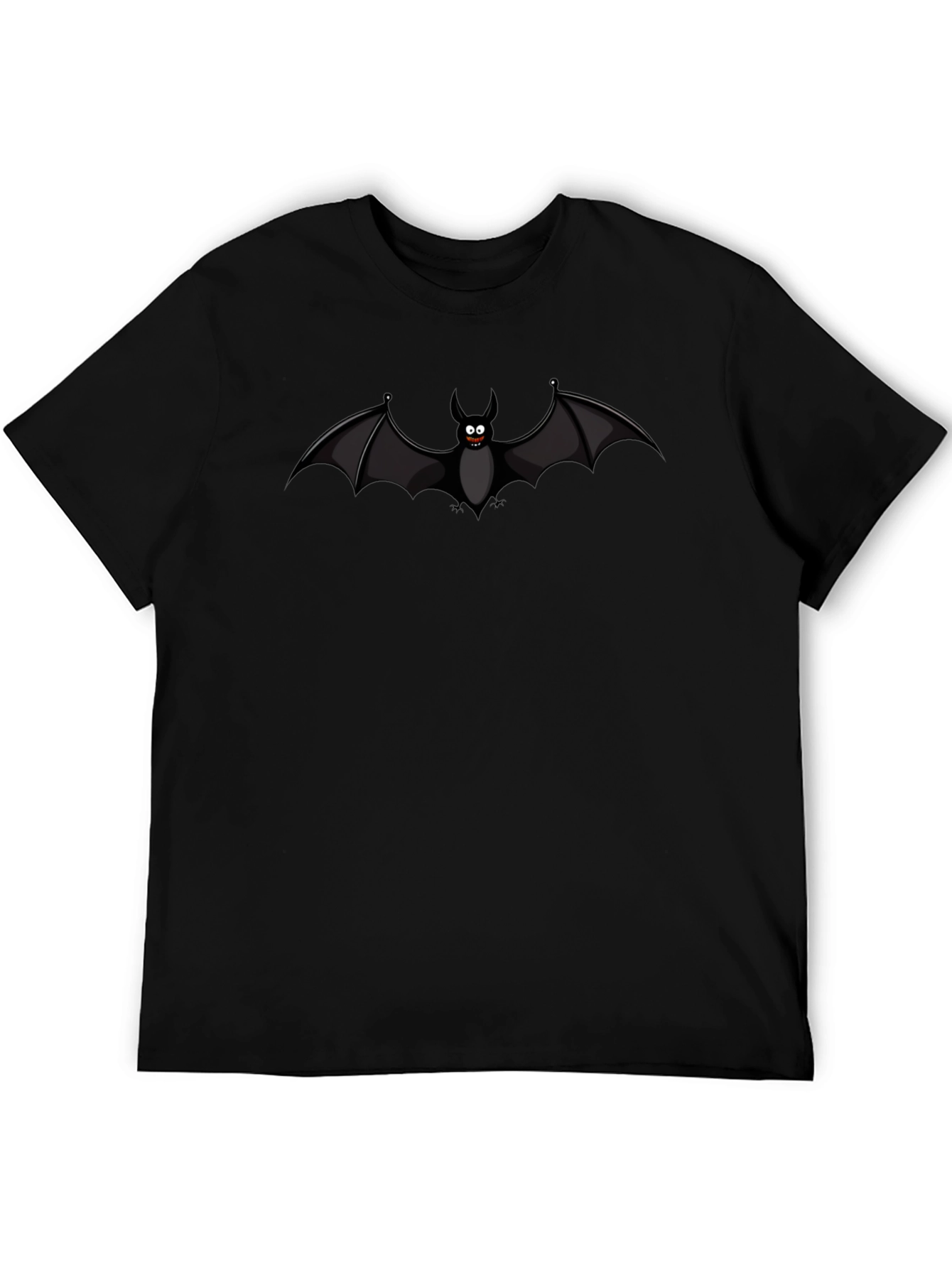 Spooky Bat Graphic Tee - Halloween Shirt