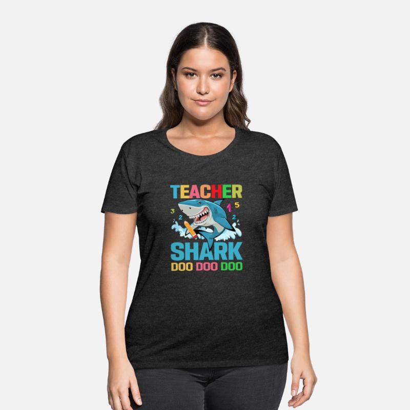 Teacher Shark Doo Doo Doo - Funny Teacher Design