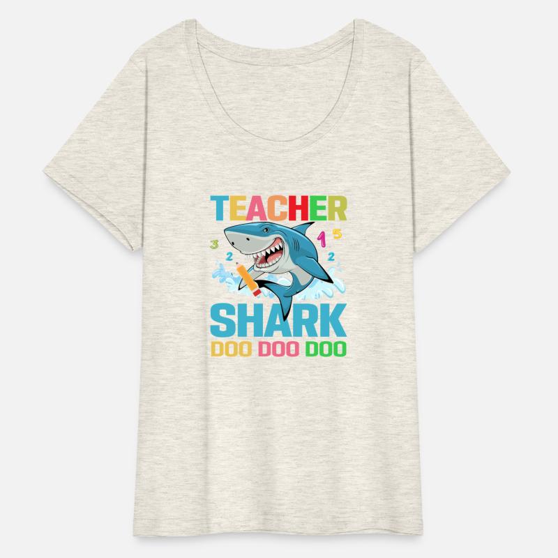 Teacher Shark Doo Doo Doo - Funny Teacher Design