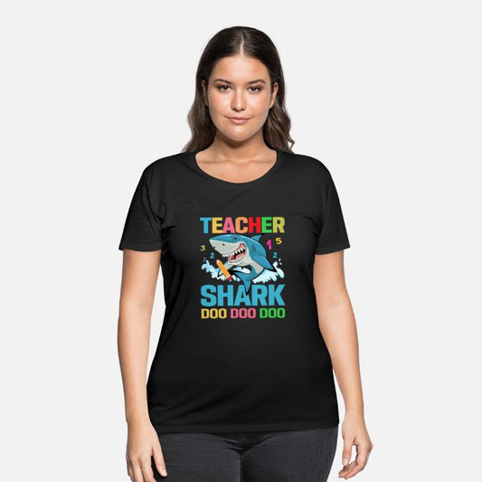 Teacher Shark Doo Doo Doo - Funny Teacher Design