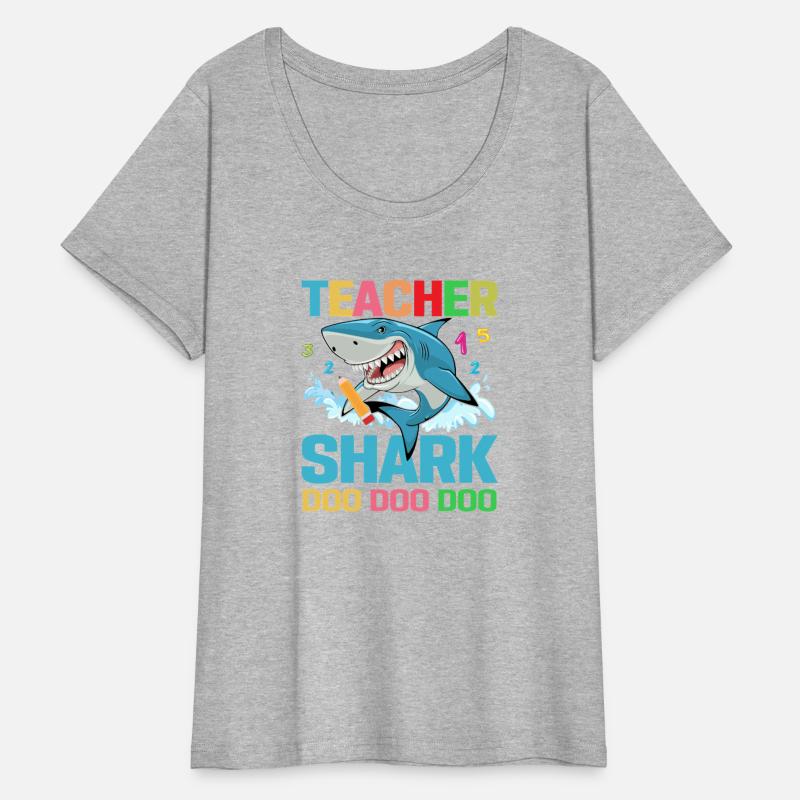 Teacher Shark Doo Doo Doo - Funny Teacher Design