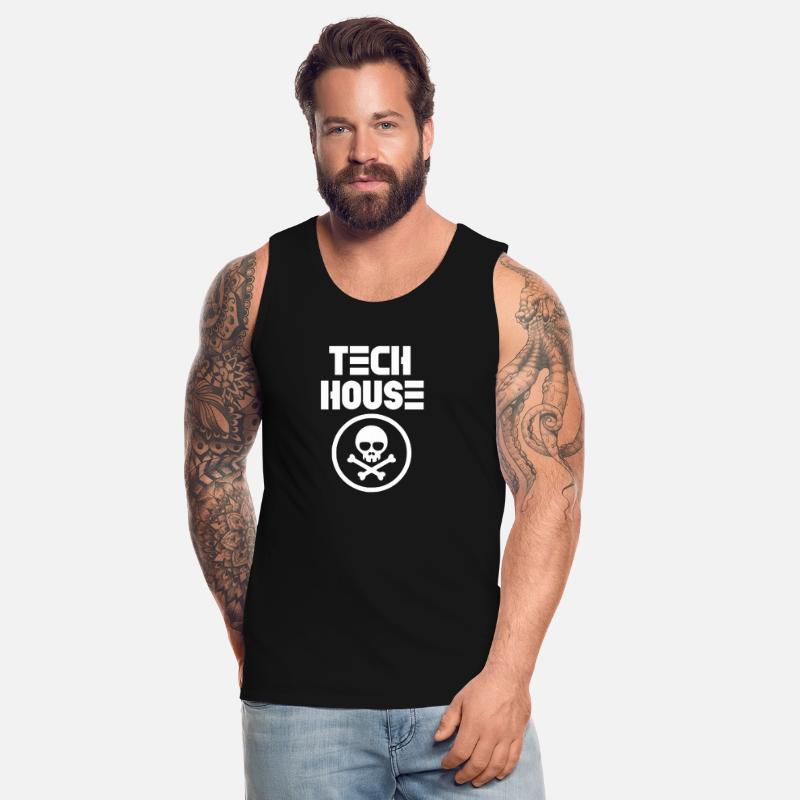 Tech house music logo