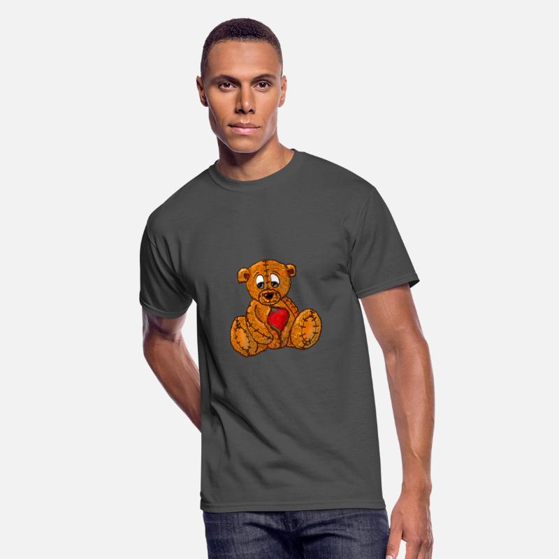 Teddy bear with a broken heart