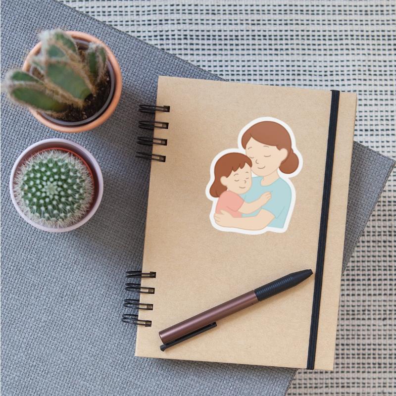 Tender Mother and Child Embrace Artwork