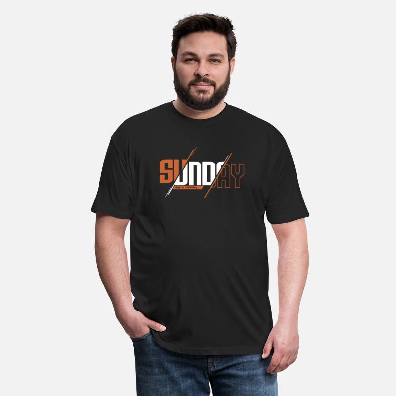 text sunday with theme Tipografi eksperimental