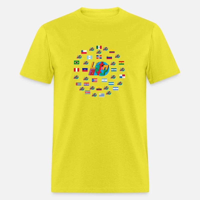 The Global Latin Factor Multi Latino Flags