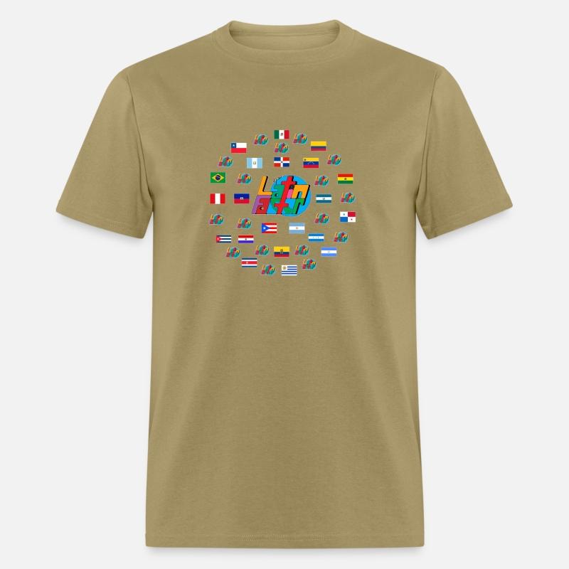 The Global Latin Factor Multi Latino Flags