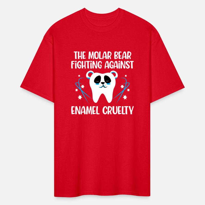 The Molar Bear Fighting Against Enamel Cruelty