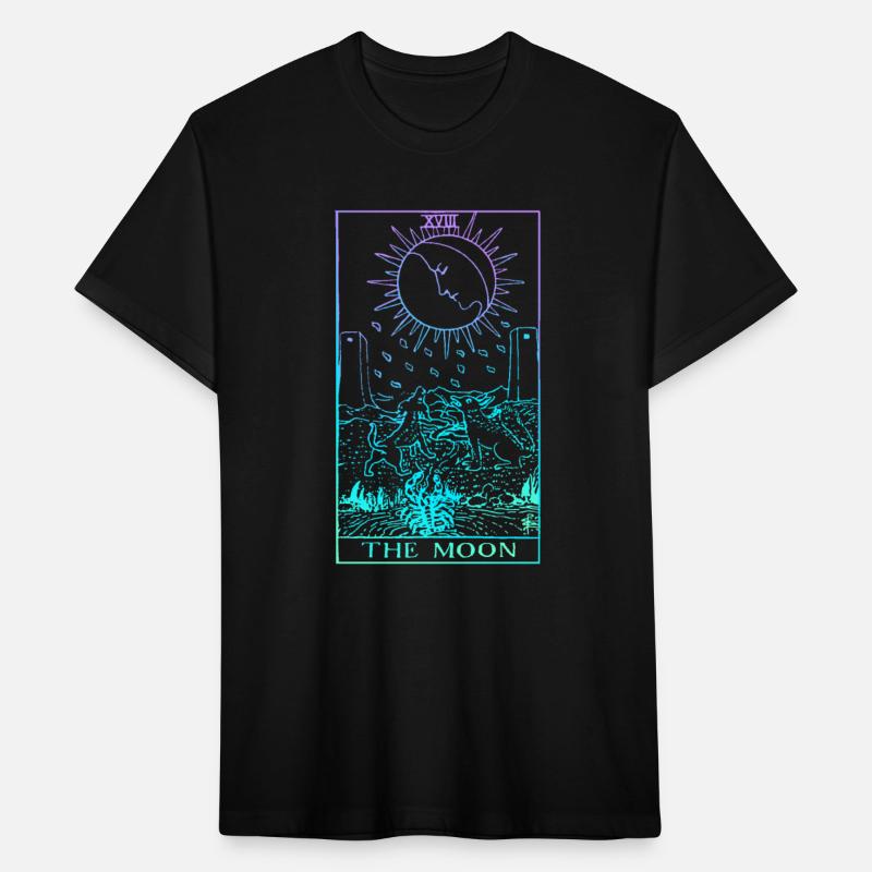 The Moon Tarot Card Rider Waite Witchy