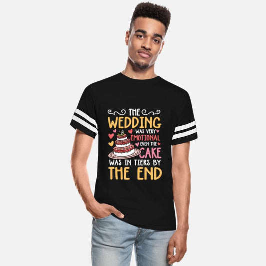 The Wedding Was Very Emotional Cake Was In Tiers