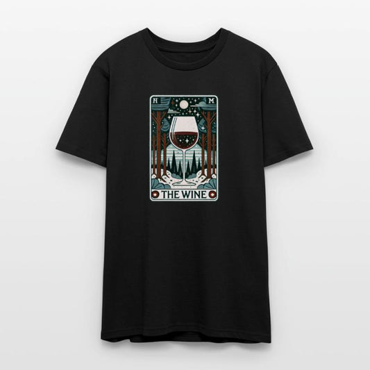 The Wine Tarot Card – Vintage Boozy Arcana Art