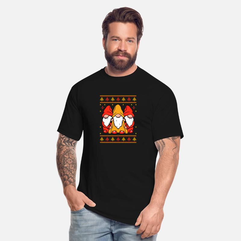 Three elves Gnomes - Elves Family Christmas