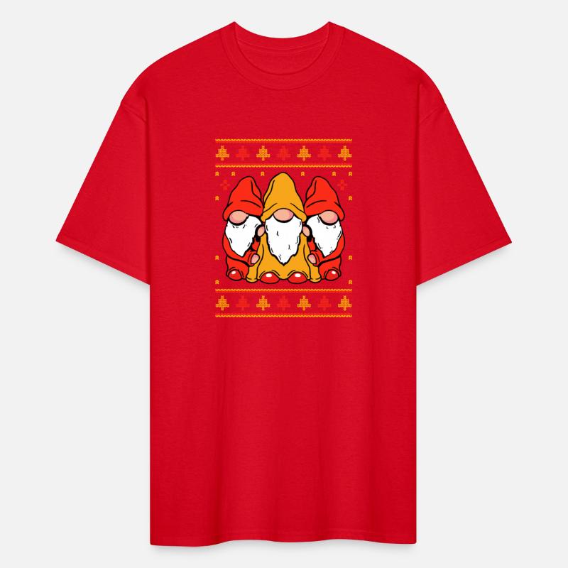 Three elves Gnomes - Elves Family Christmas