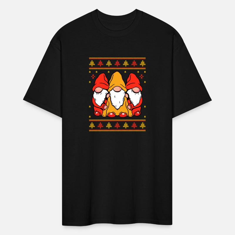Three elves Gnomes - Elves Family Christmas