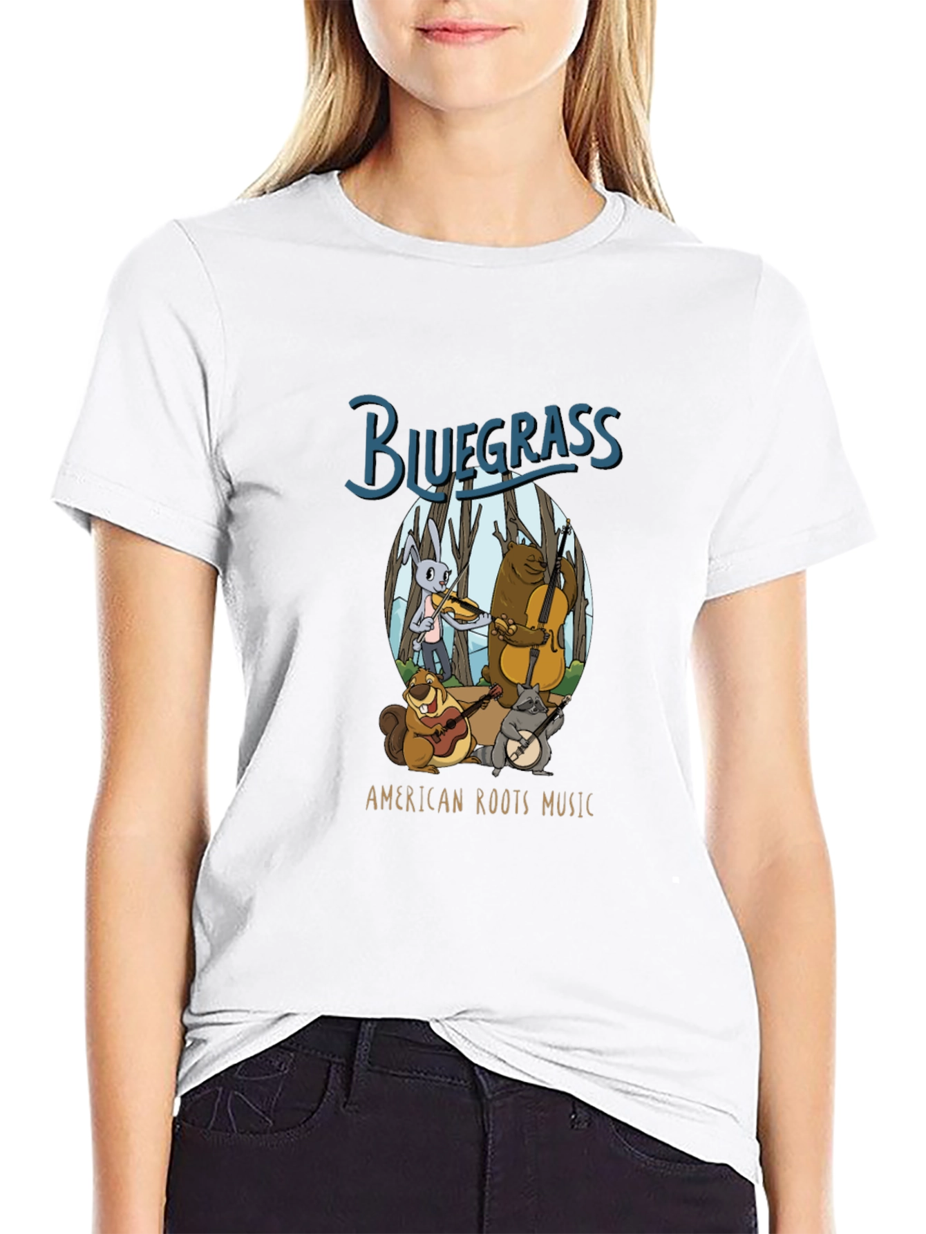 Bluegrass American Roots Music T-Shirt