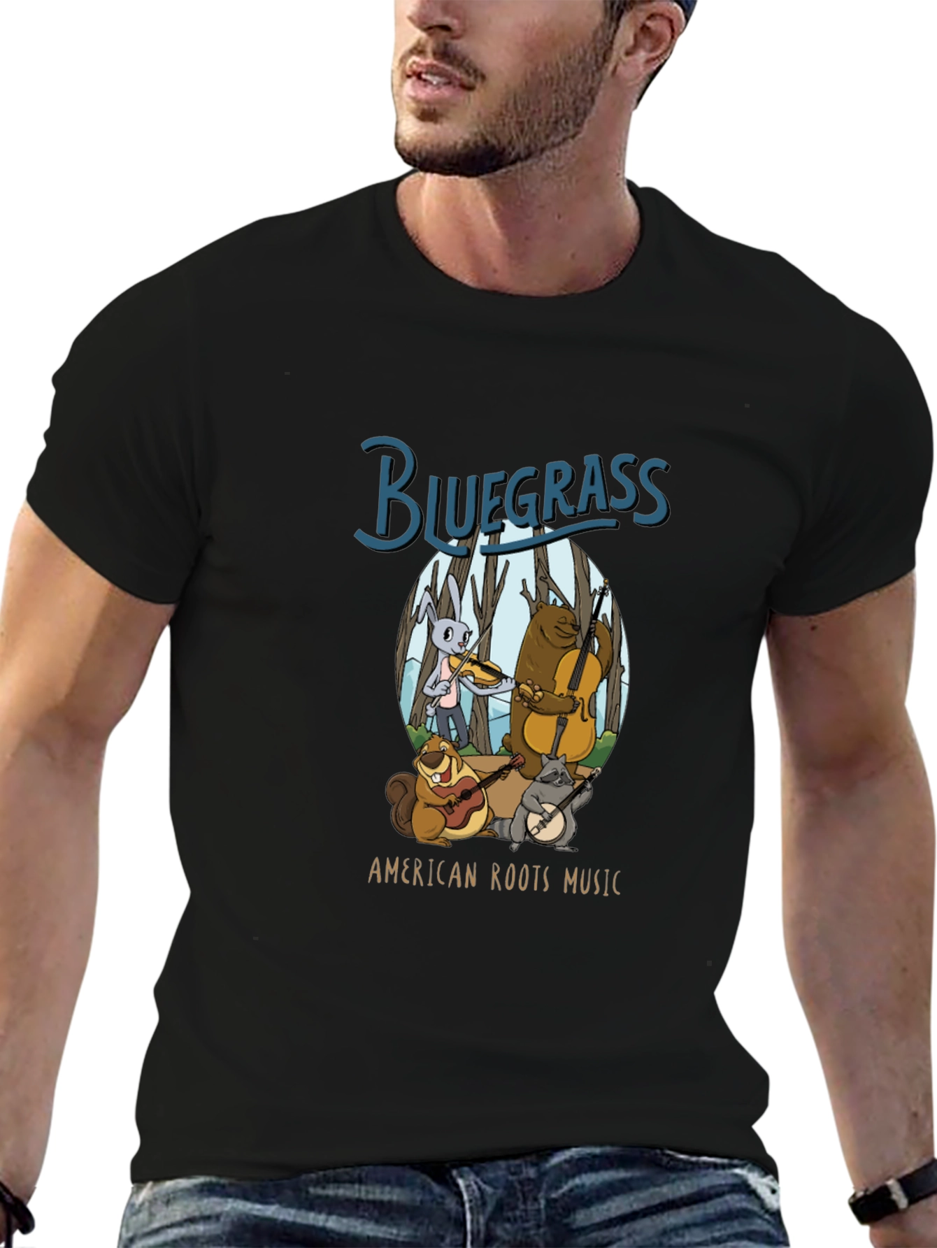 Bluegrass American Roots Music T-Shirt