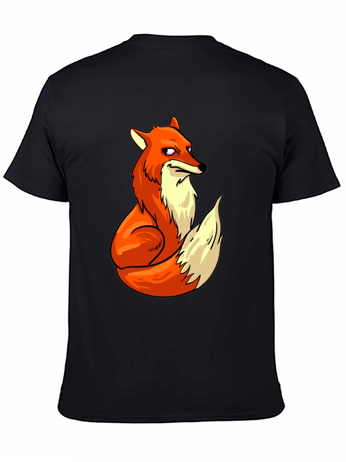 Fox Graphic T-Shirt - Cool Cartoon Design