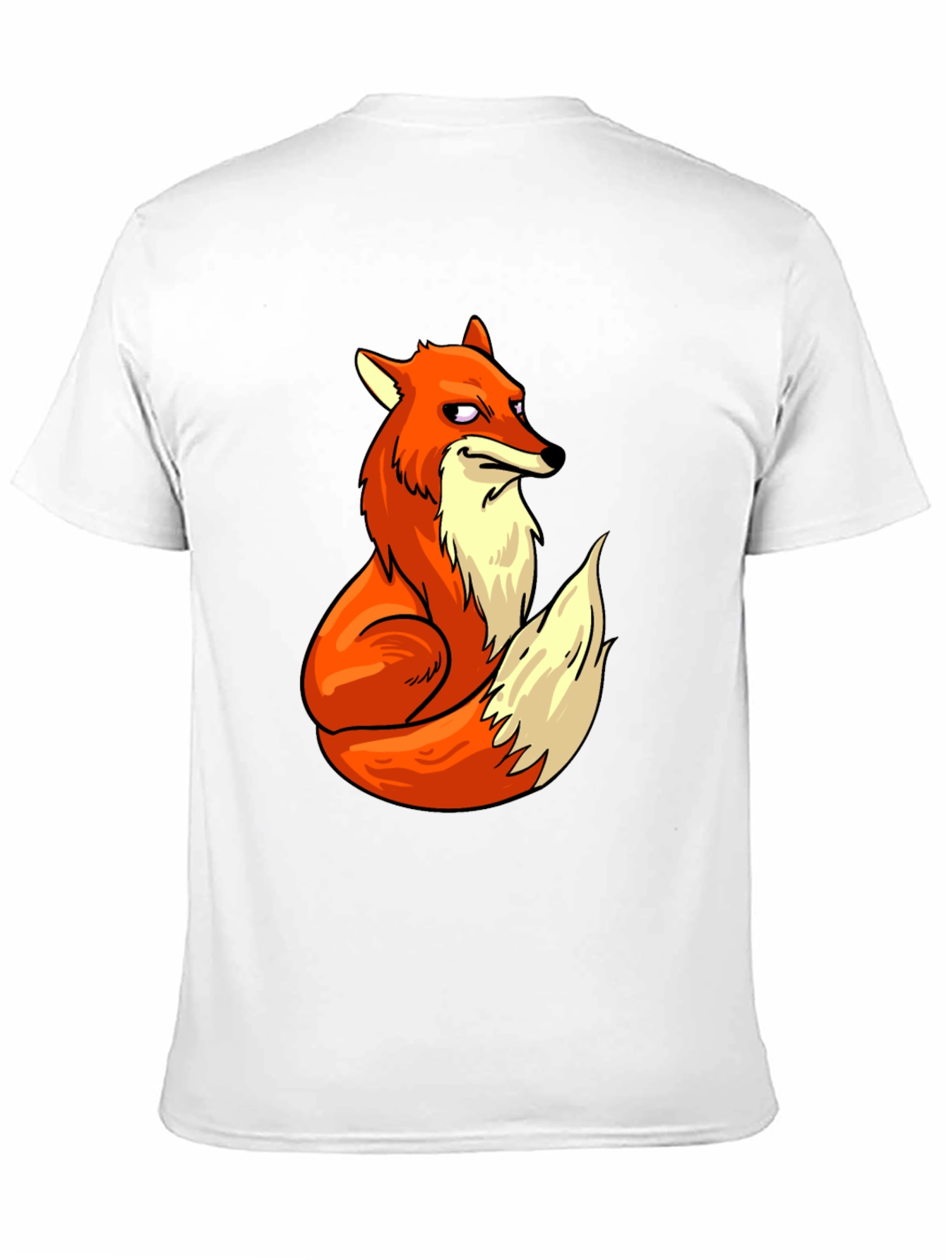 Fox Graphic T-Shirt - Cool Cartoon Design
