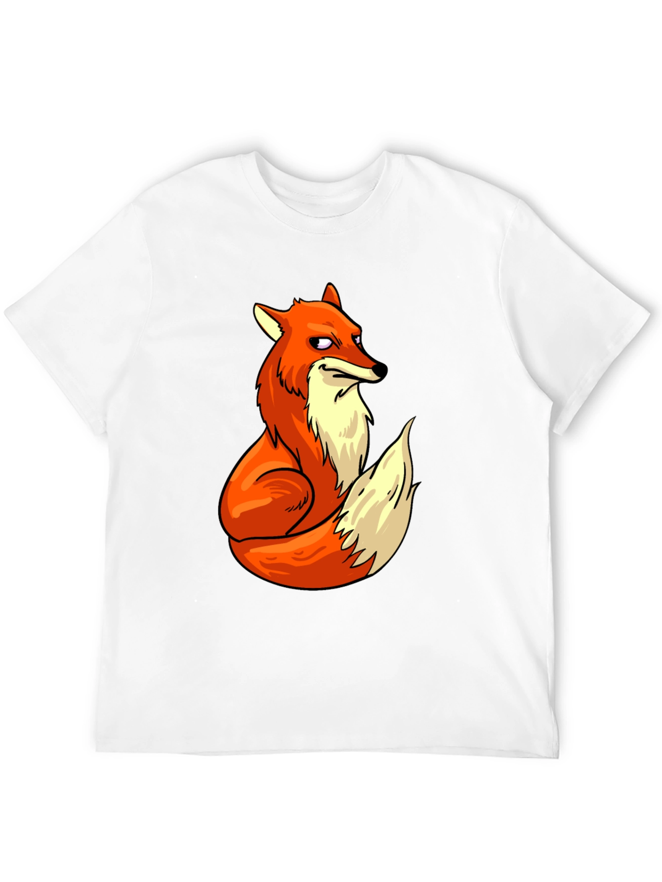 Fox Graphic T-Shirt - Cool Cartoon Design