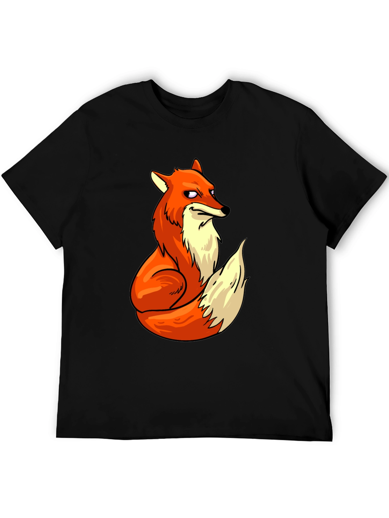 Fox Graphic T-Shirt - Cool Cartoon Design