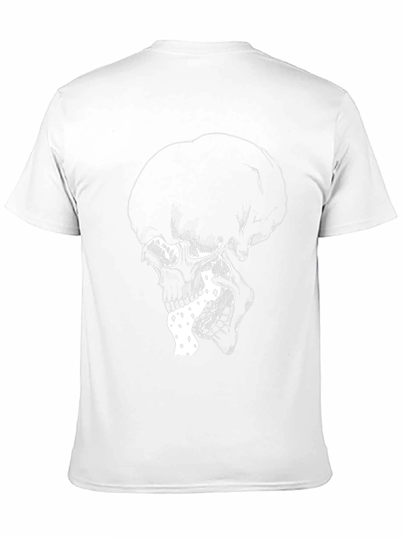 Skull Graphic Tee - Edgy Style Black T-Shirt