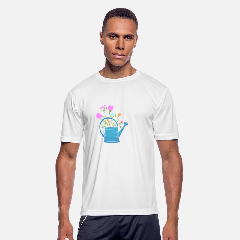 Tulips Watering Can Gardener Or Florist Gift