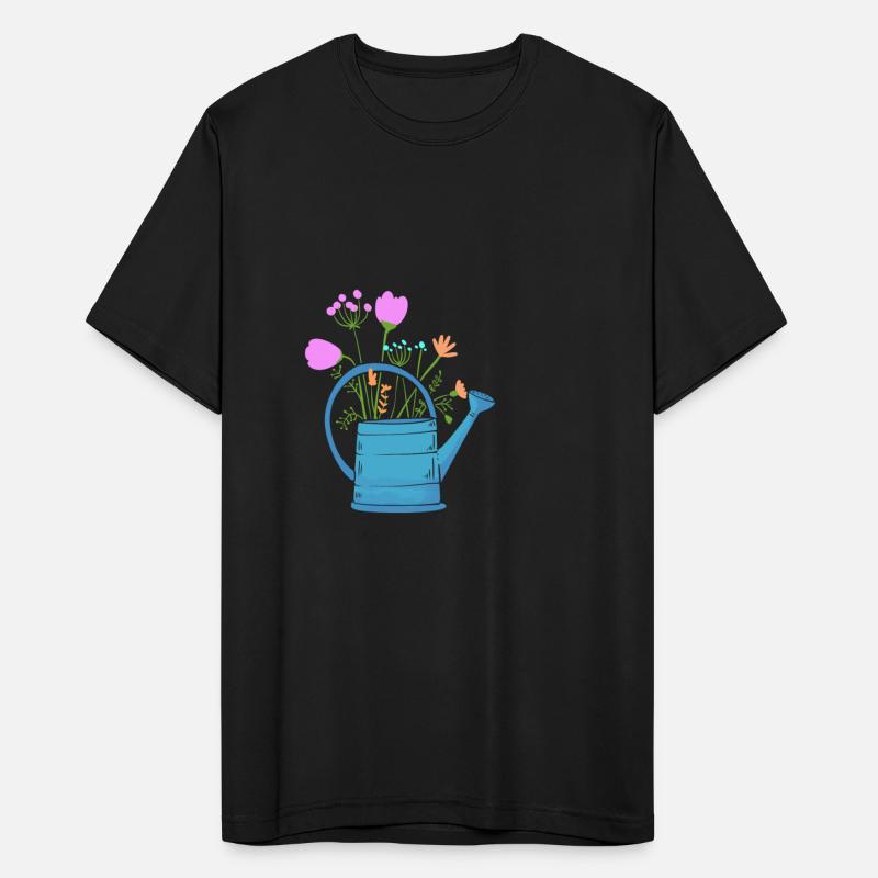 Tulips Watering Can Gardener Or Florist Gift