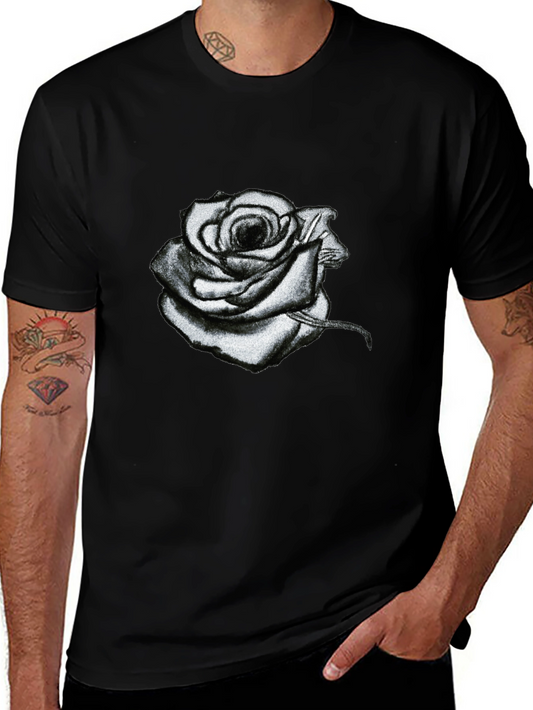 Black Rose Graphic T-Shirt