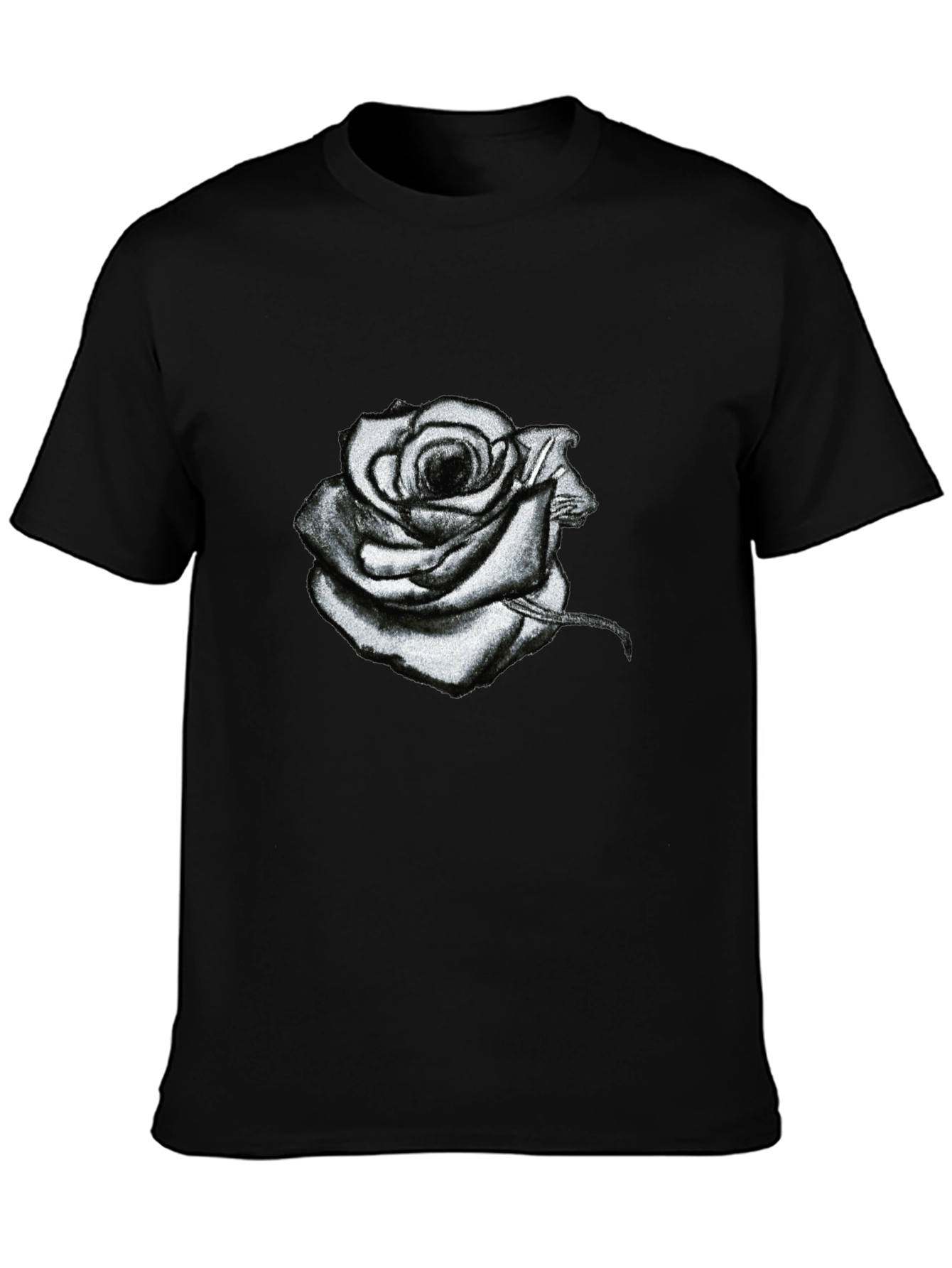 Black Rose Graphic T-Shirt