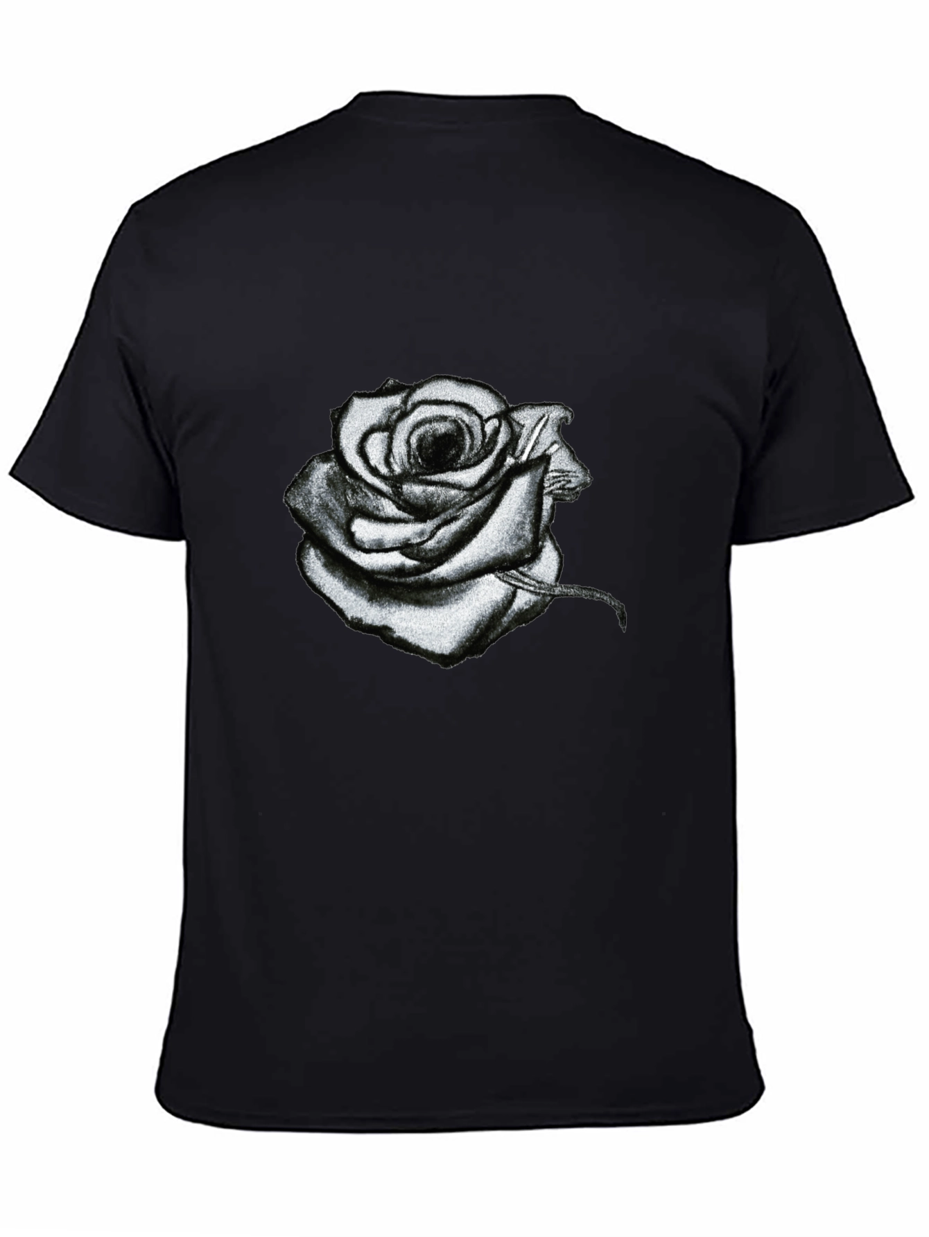 Black Rose Graphic T-Shirt