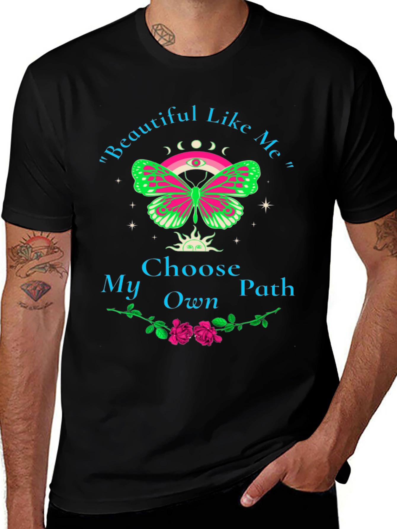 Beautiful Like Me Butterfly T-Shirt