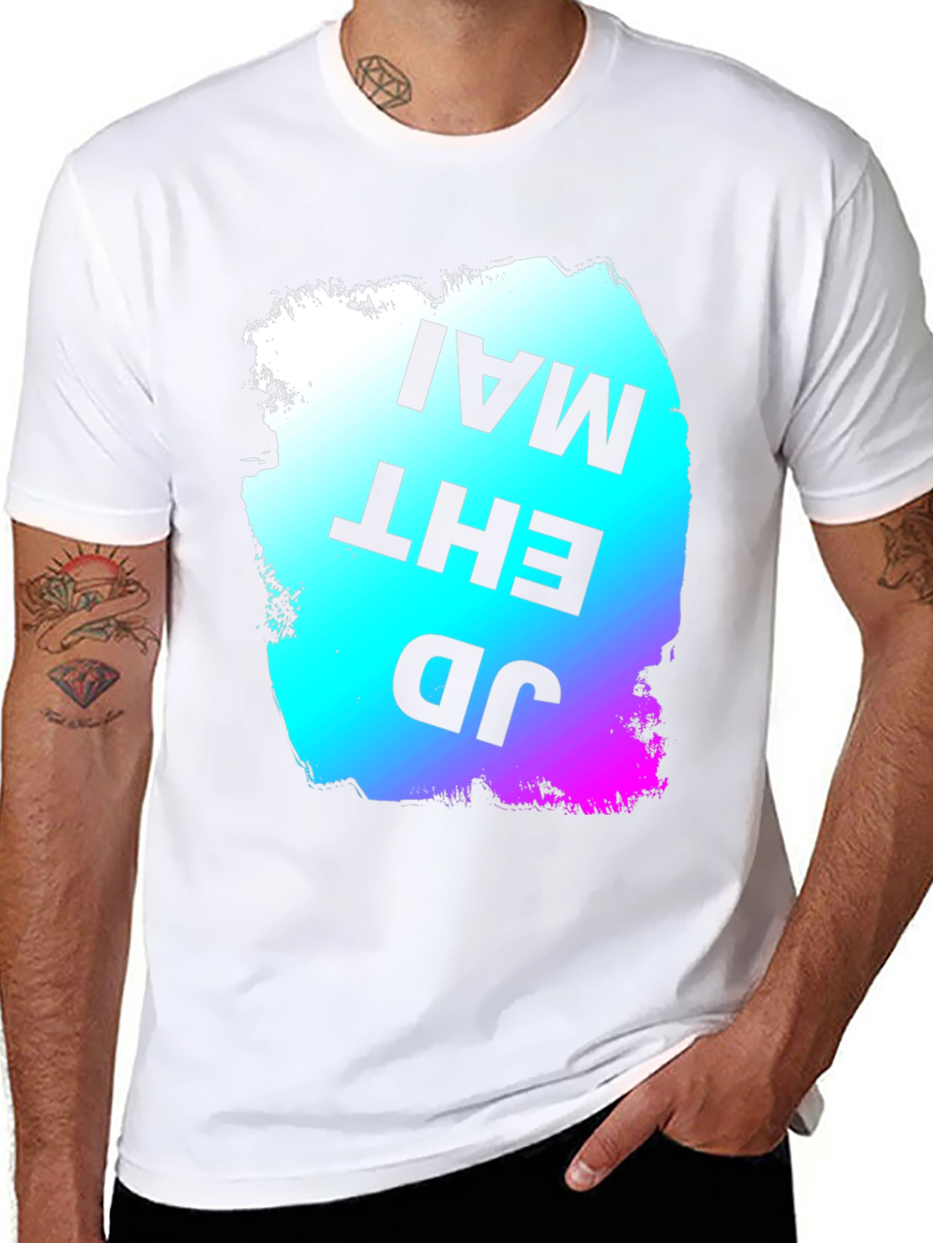 JD Eht Mai Graphic T-Shirt - Modern Design