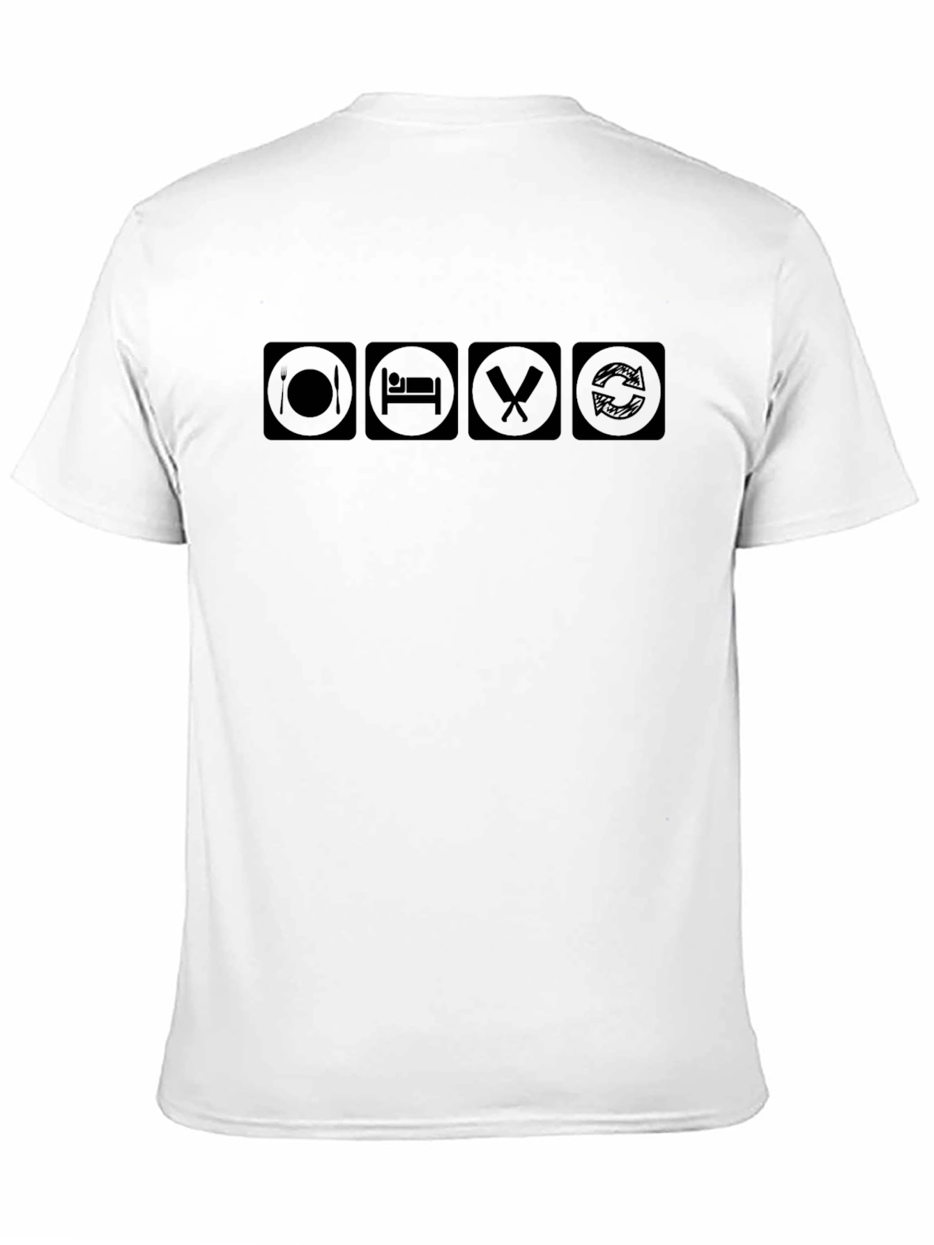 Eat Sleep Code Repeat Black T-Shirt