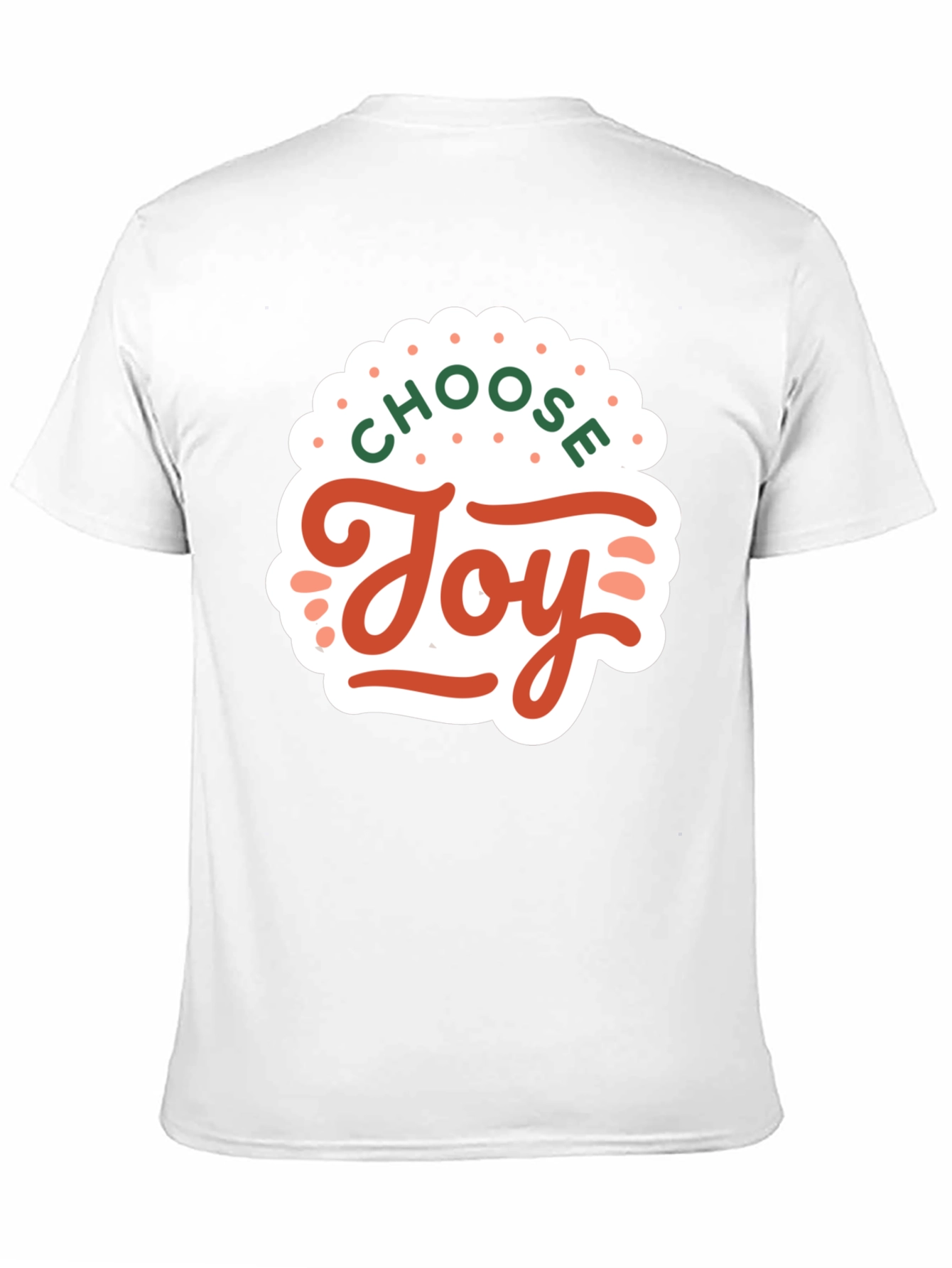 Choose Joy Graphic Tee - Black Short Sleeve