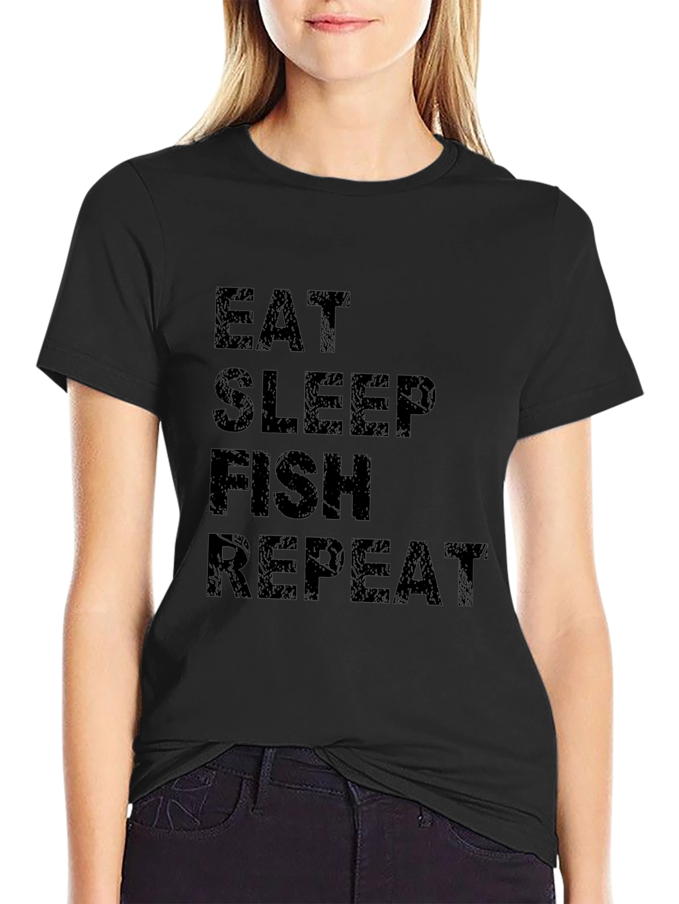 Eat Sleep Fish Repeat T-Shirt