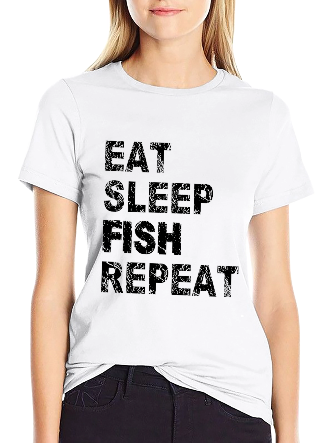 Eat Sleep Fish Repeat T-Shirt