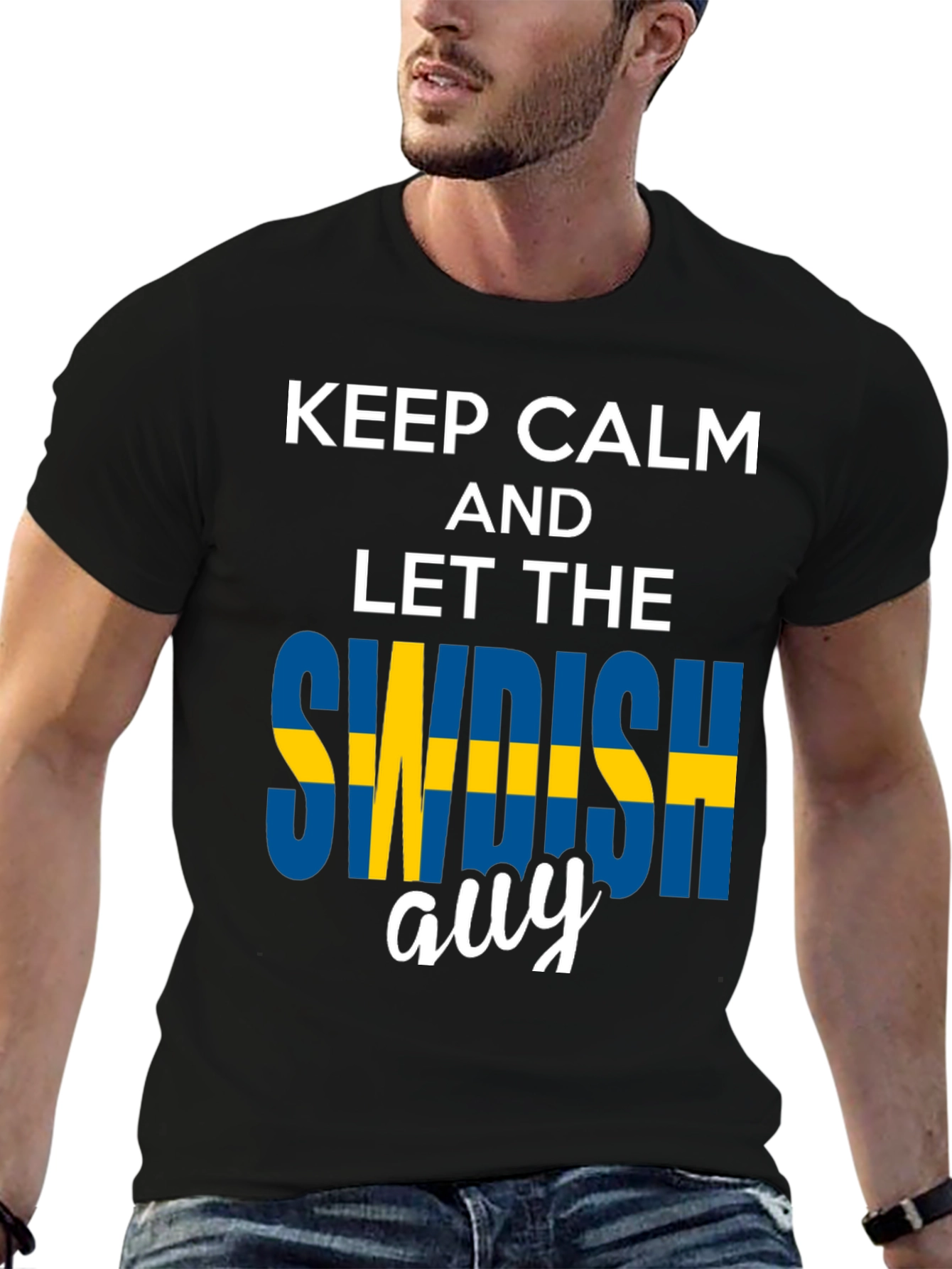 Keep Calm Swedish Guy T-Shirt