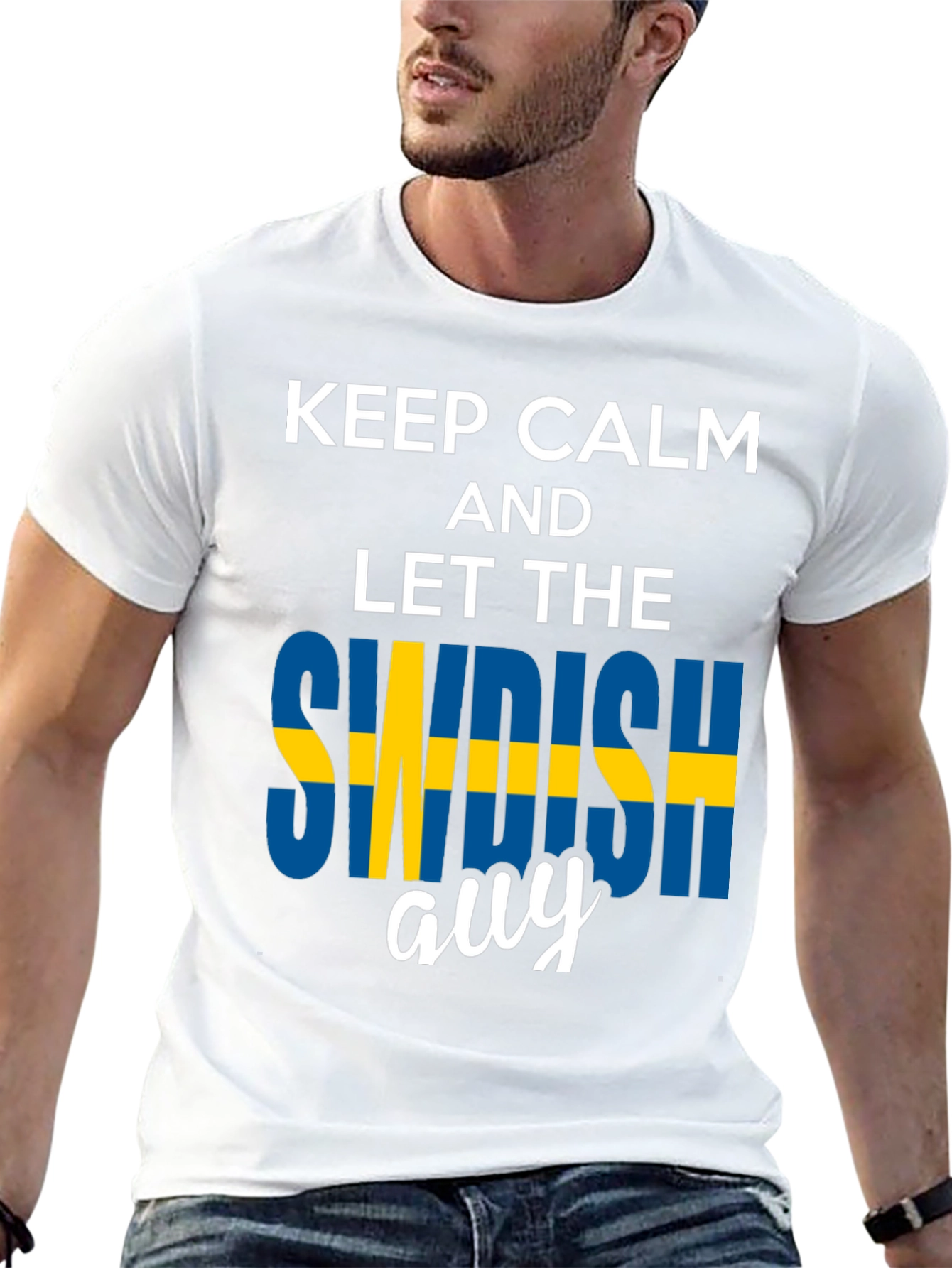 Keep Calm Swedish Guy T-Shirt